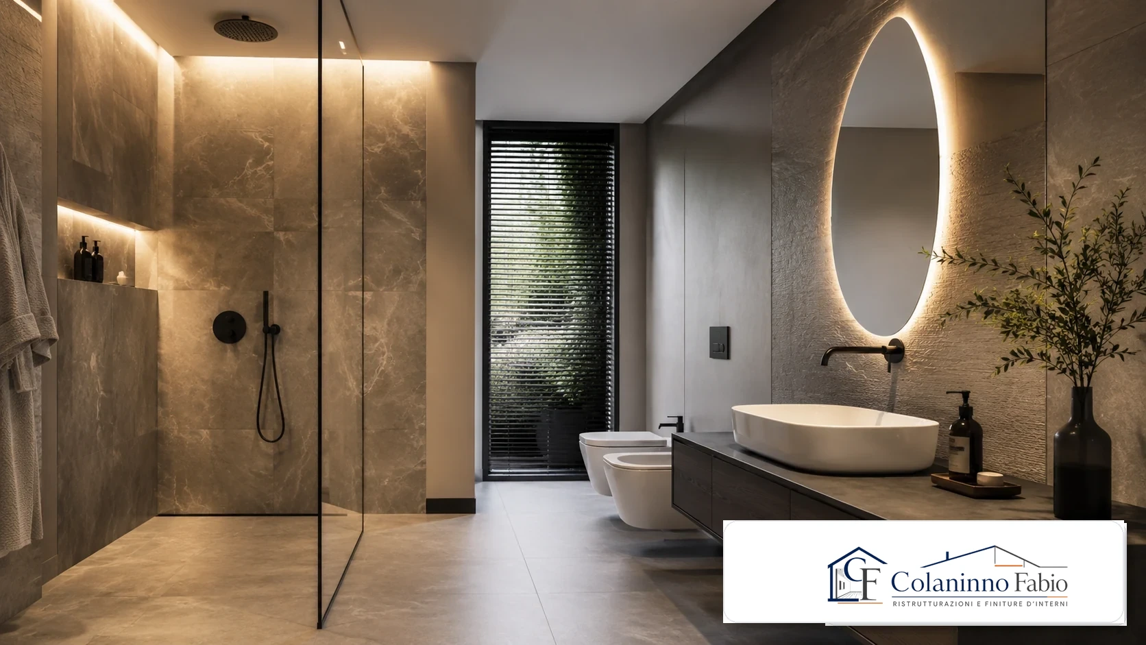 Bagno effetto spa